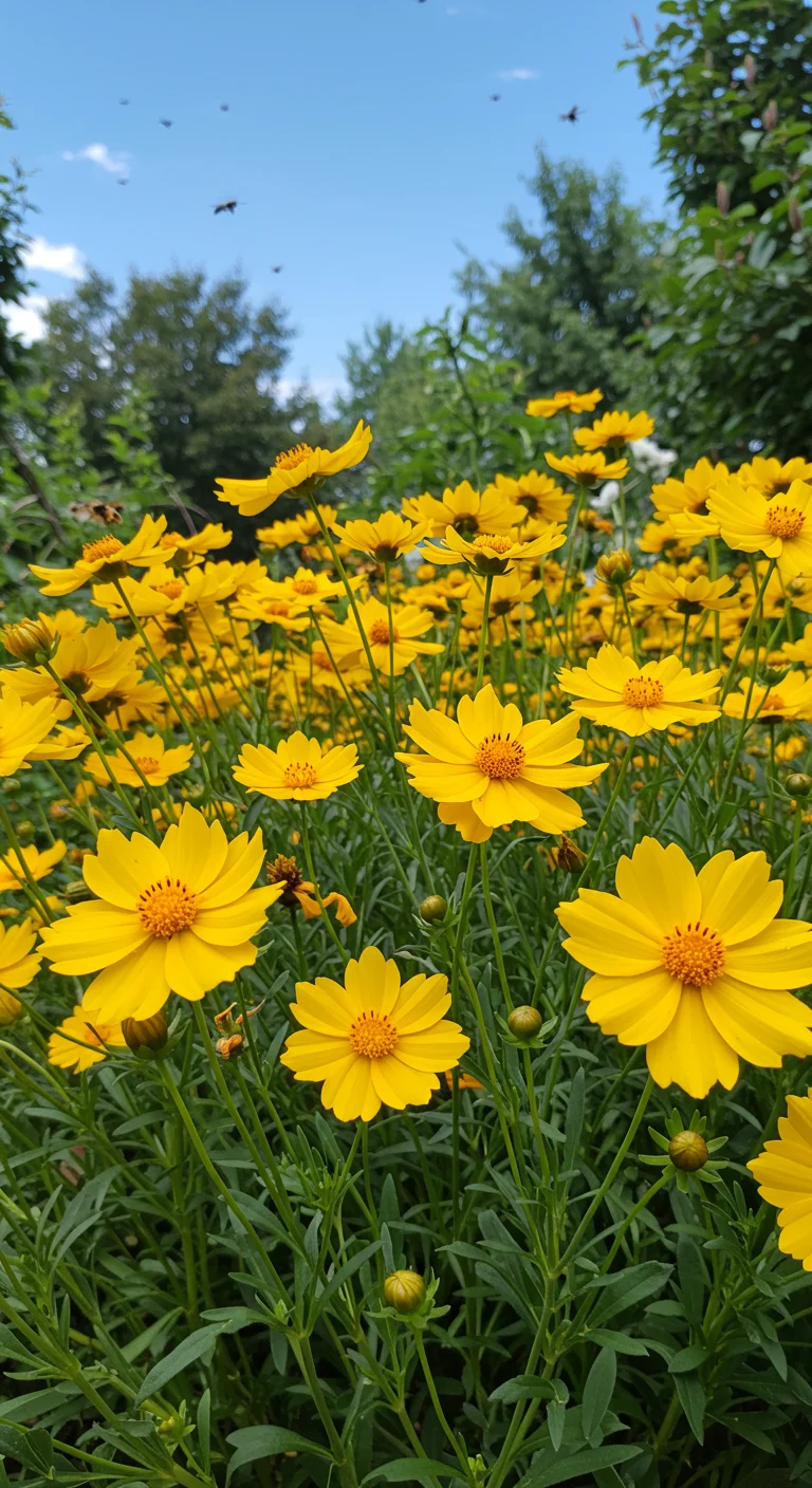 7. Coreopsis: A Cheerful Touch of Yellow
