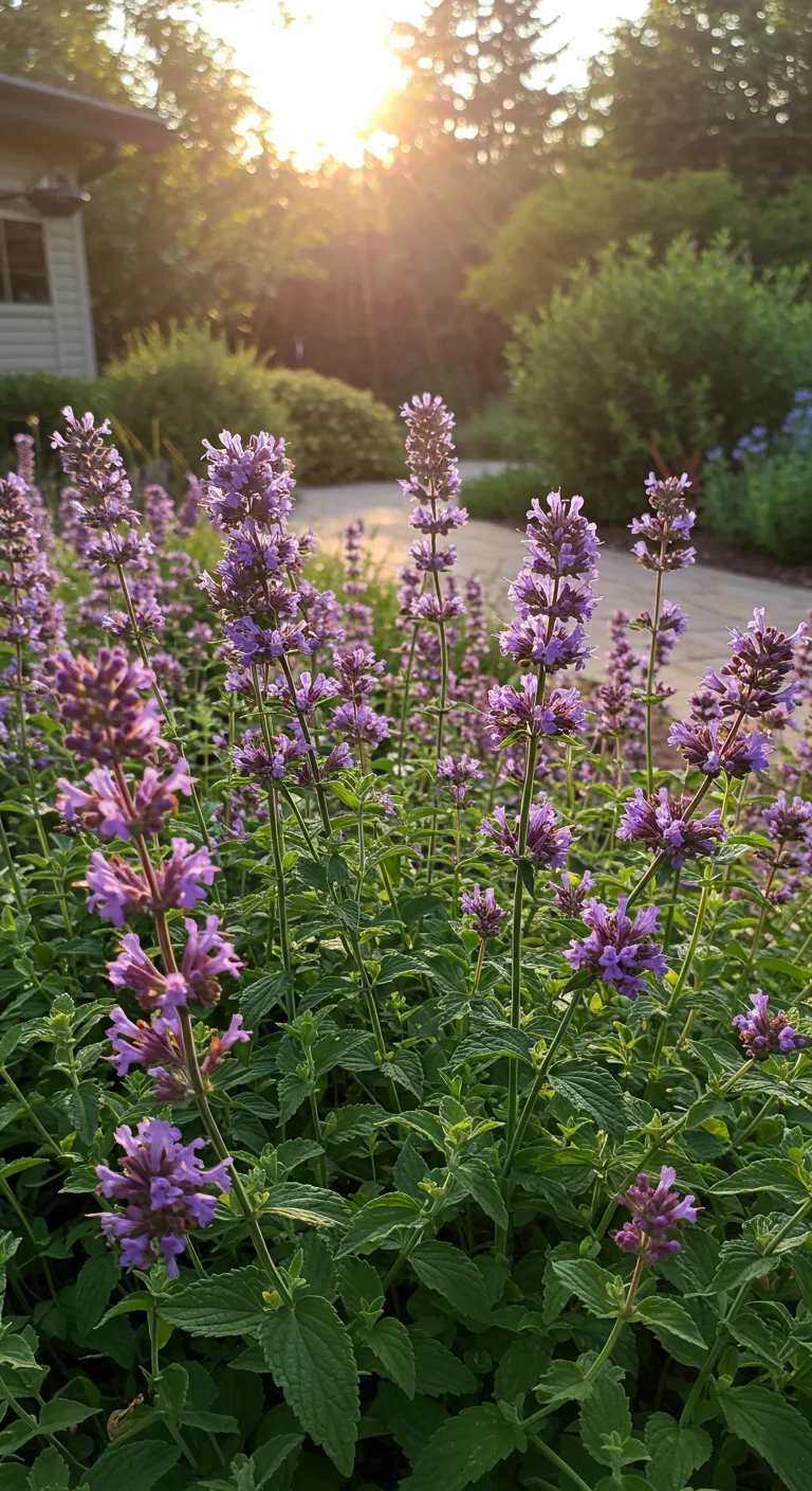 9. Catmint: The Low-Maintenance Herbaceous Wonder