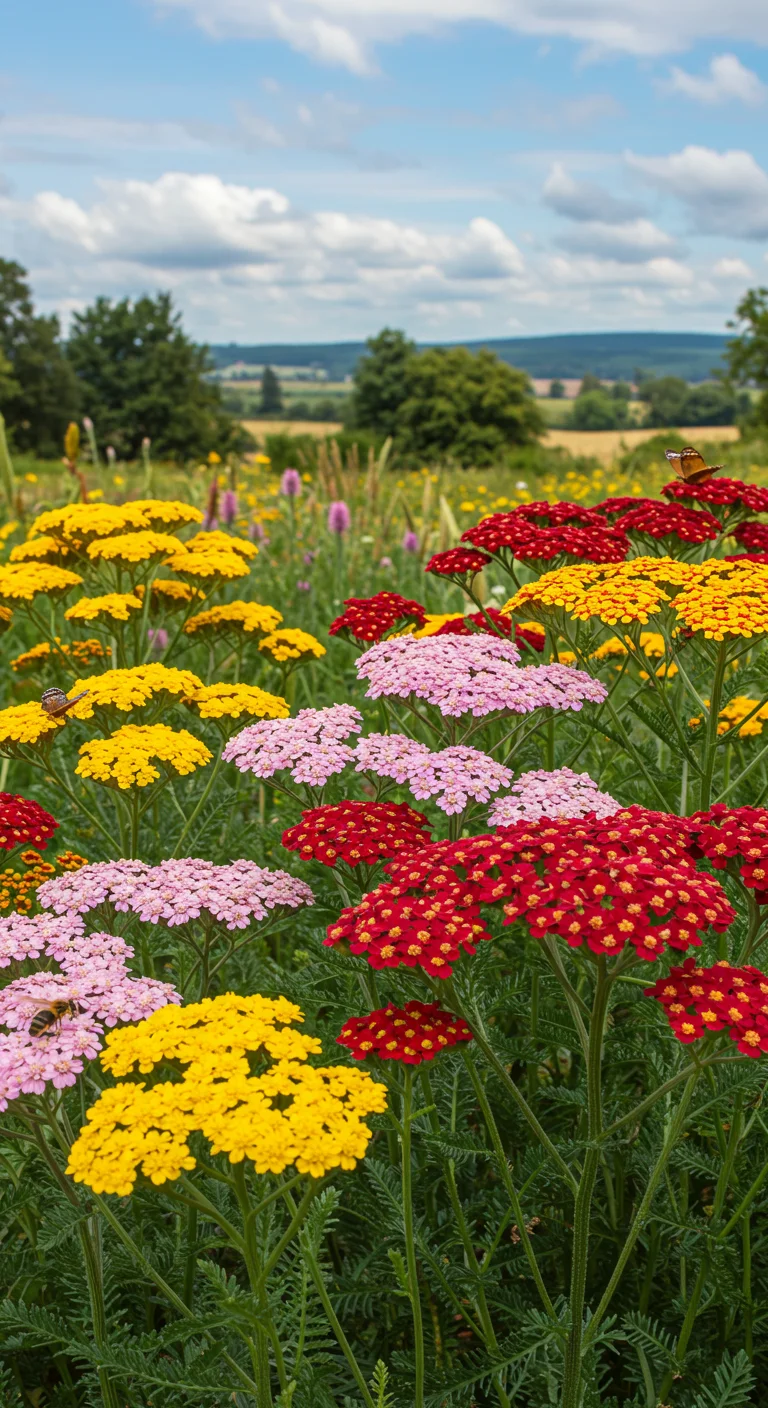 1. The Everlasting Beauty of Achillea: Yarrow's Colorful Presence