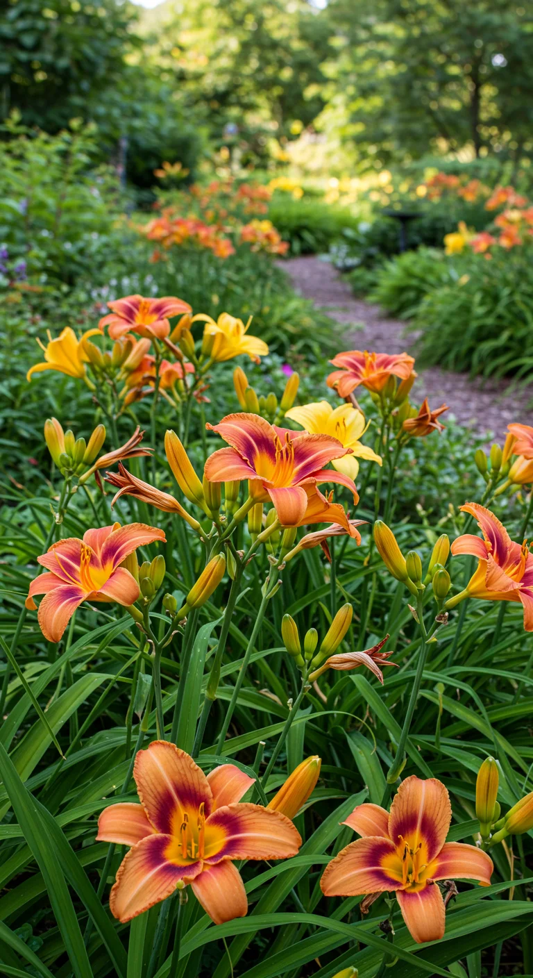 5. Daylilies: The Low-Maintenance Marvels