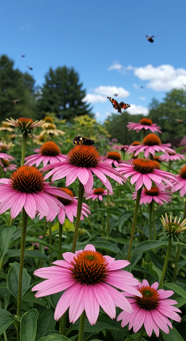6. Echinacea: Nature’s Medicinal Wonder and Garden Star