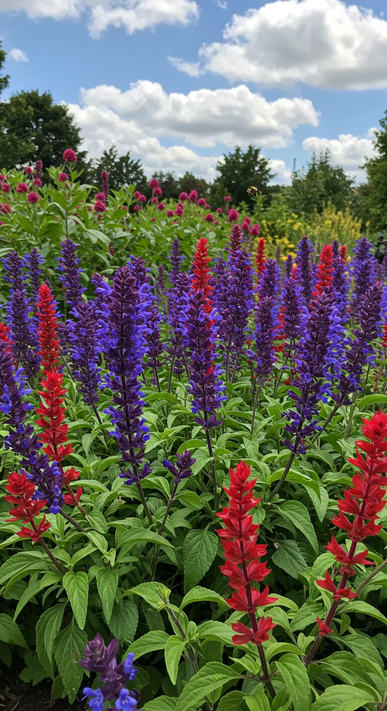 10. Stunning Salvia: The Bee's Favorite Perennial