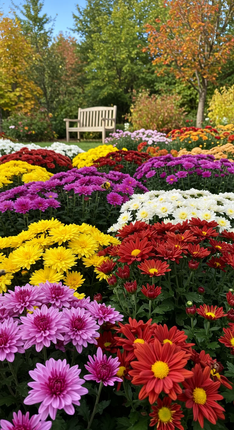 13. Cheerful Chrysanthemum: Fall’s Floral Finale