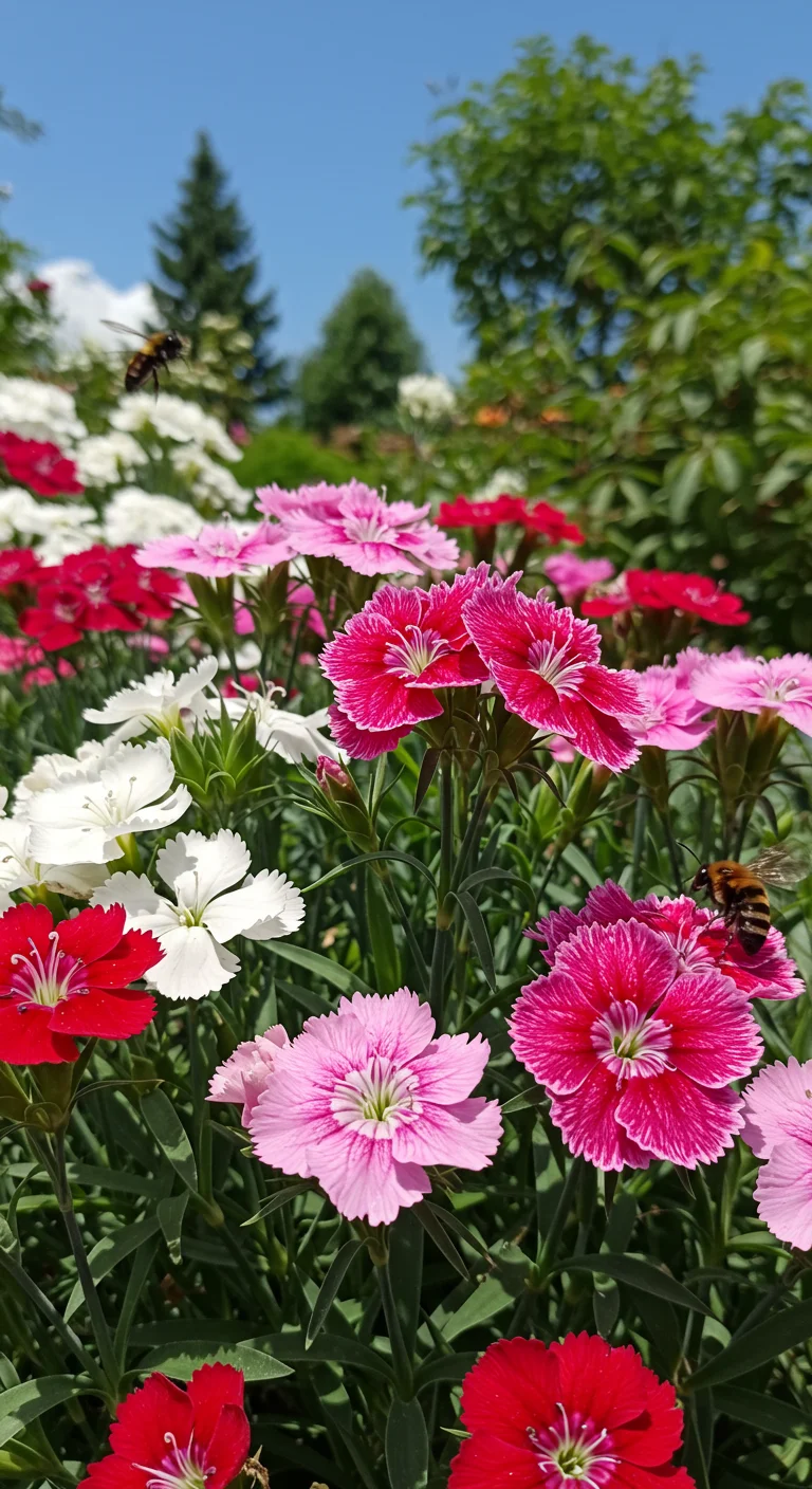15. Delicate Dianthus: Carnation's Charming Cousin