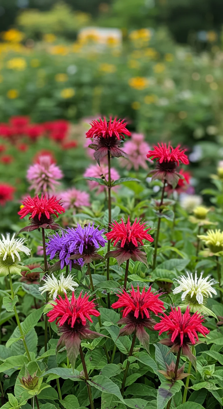 16. The Striking Monarda: Bee Balm's Bold Colors