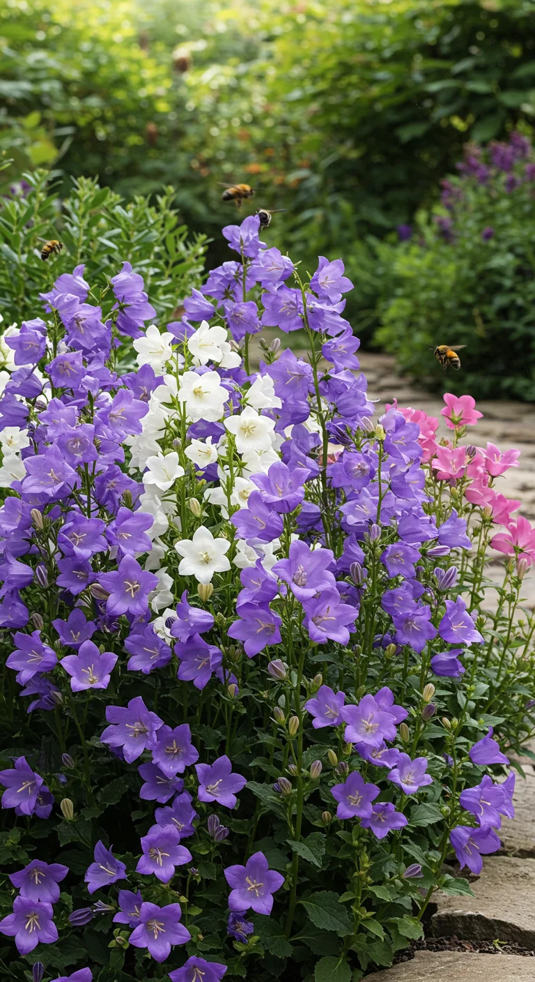 17. Colorful Campanula: Bellflower’s Musical Chime