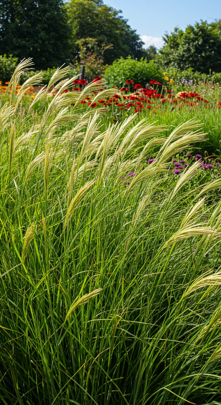19. Mesmerizing Miscanthus: Ornamental Grasses that Shine