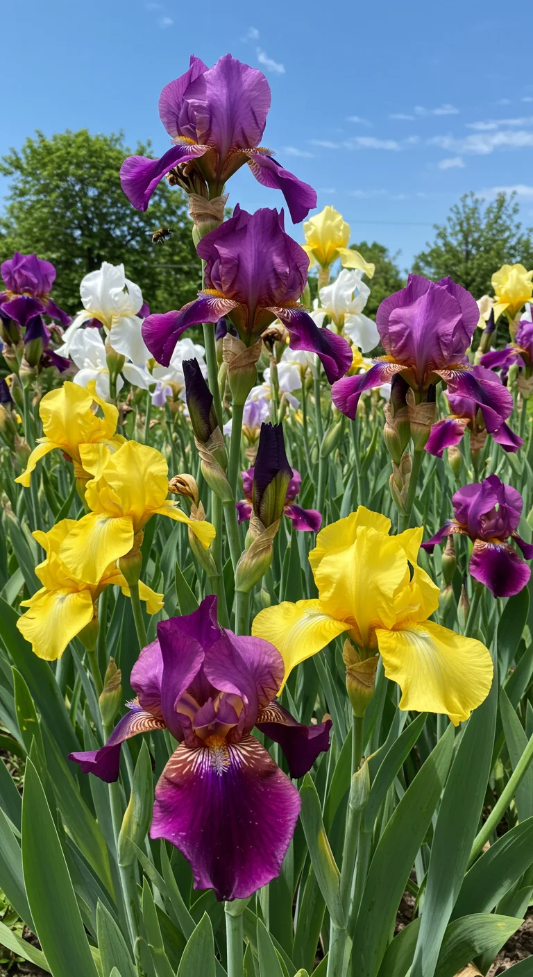 26. The Incredible Iris: A Rainbow of Blooms Throughout the Year