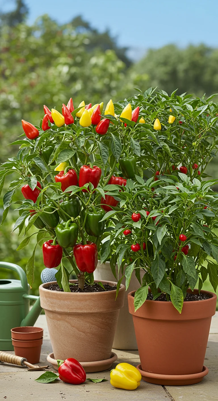8. Peppers: Spice Up Your Container Garden