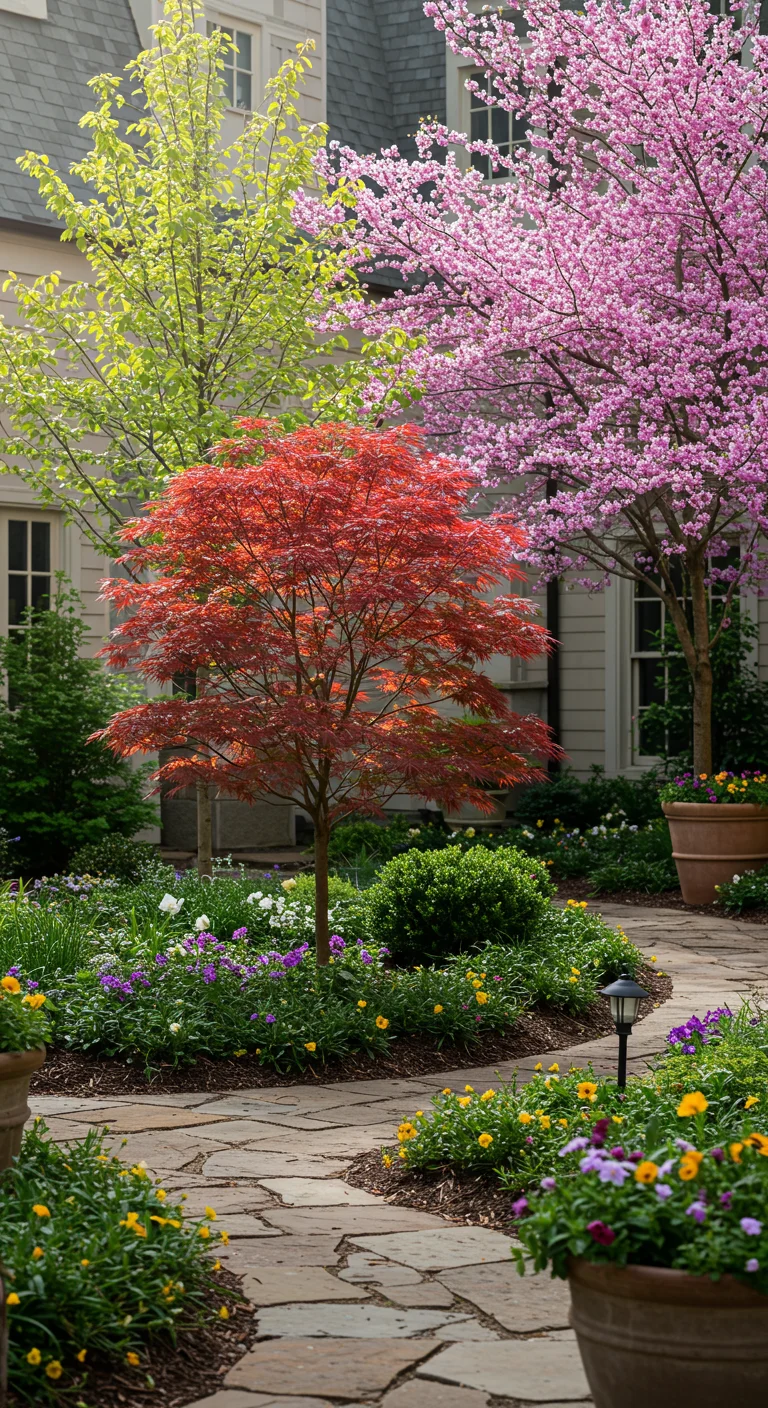 1. The Beauty of Small Trees: A Courtyard Essential