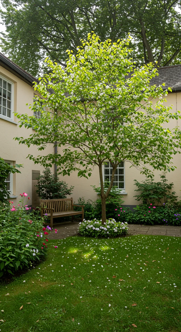 10. Eastern Snowbell: A Fragrant Addition to Small Spaces