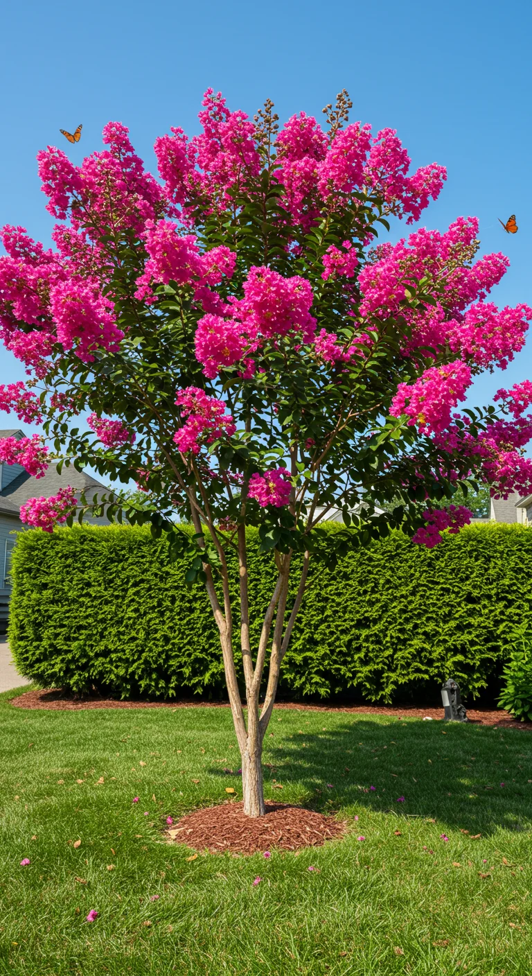 6. Crape Myrtle: A Summer Showstopper with Minimal Fuss