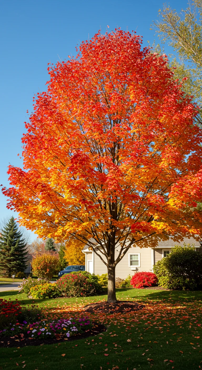 8. Amur Maple: A Hardy Tree with Exceptional Fall Foliage