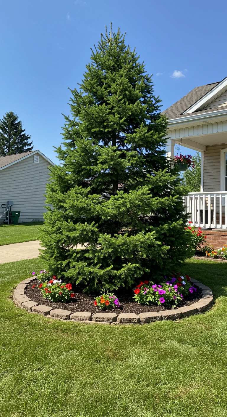 12. Dwarf Alberta Spruce: A Charming Conifer for Year-Round Interest